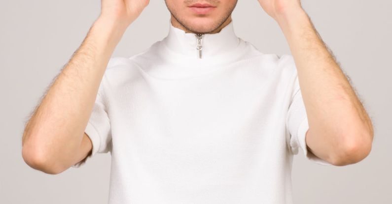 VR And AR - Man Wearing White Turtle-neck T-shirt