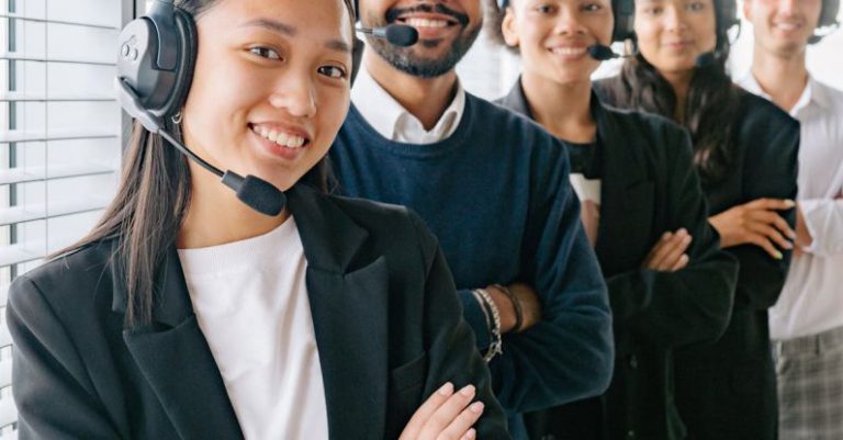 AR Headsets - People Standing Near the Window with Blinds