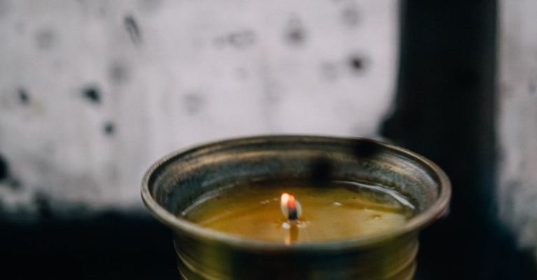 Burn-In - Buddhism candle