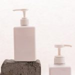 8K Resolution - An Illustration with Blank Pump Bottles