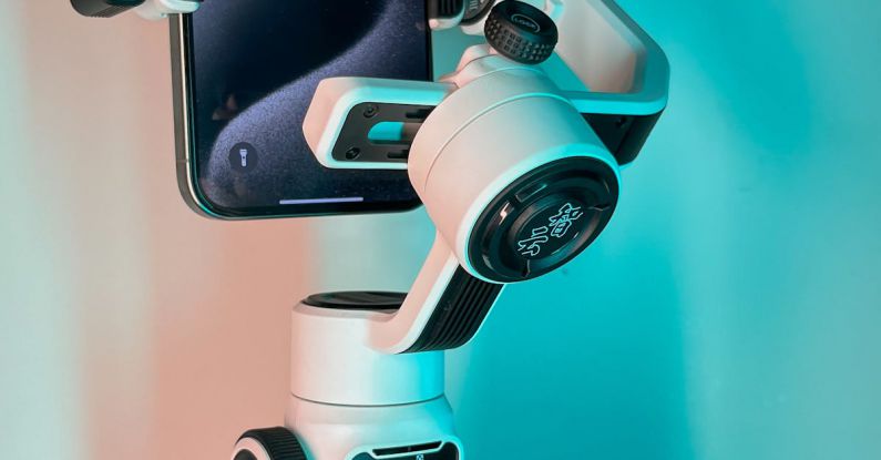 Touchscreen Durability - Cell phone with stabilizer.