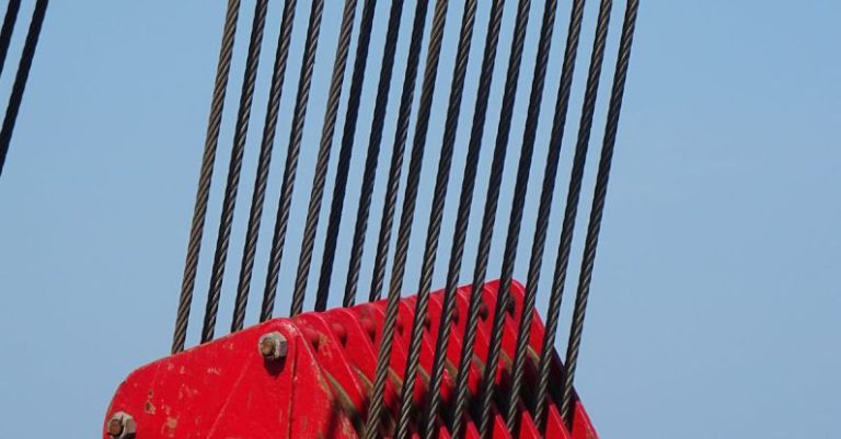 Durability - Close up of Steel Lines