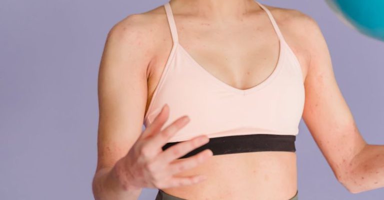 Short Throw Projectors - Smiling woman exercising with fit ball