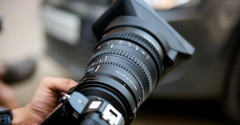 HDR Technology - Close-up of Person Using Camera